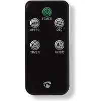 Nedis S004539 - Télécommande pour ventilateur, noir