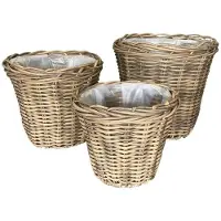 Scandinavian Collection Panier En Osier Rattan