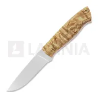 Brisa Couteau Trapper 95, N690 Flat, curly birch