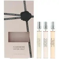 Viktor & Rolf Coffret : Flowerbomb Ruby Orchid, Eau de Parfum, pour femme, 10 ml + Flowerbomb Nectar, Eau de Parfum, pour femme, 10 ml + Flowerbomb, Eau de Parfum, pour femme, 10 ml