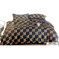 Cotton World Coton world Parure de lit Satin de coton 160x200 cm
