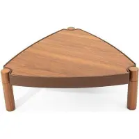 AEA Luxuriös holz Couchtisch mit holzplatte Stilvoller Möbel für Wohnzimmer