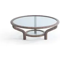 AEA Eleganter brauner Couchtisch aus Holz für modernes Wohnzimmer