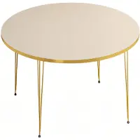 AEA Moderner Couchtisch aus Holz in Beige