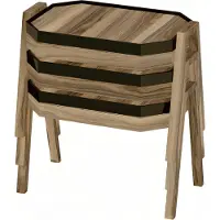 Xl Moebel Gmbh Couchtisch-Set aus Holz in Braun modern elegant