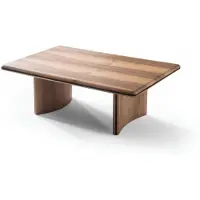 AEA Eleganter brauner Holz-Couchtisch im modernen Design