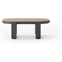 AEA Moderner Couchtisch aus Holz in Braun