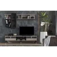 AEA Exklusives Sideboard Modernes Regal TV-Ständer Holz Lowboard Möbel