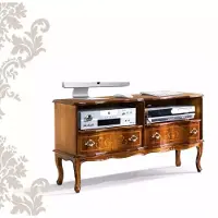 Xl Moebel Gmbh Tableau bas classique Support TV RTV Armoire tiroirs bois Design Nouveau