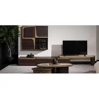 Xl Moebel Gmbh Moderner TV-Ständer aus Holz in Braun für Wohnzimmer