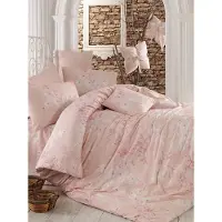 L'essentiel Maison , Adal- PRL2214, Rose, Couettes, 100 % coton renforcé