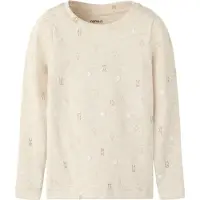 Name it T-Shirt 'NMFOLYDIANA' beige chiné