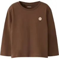 Name it T-Shirt 'NMFOLINNIE' beige / marron