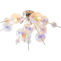 Naeve Explosion plafonnier G9 Ø57cm chrome