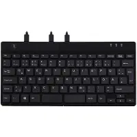 R-Go Tools Clavier ergonomique partagé R-GO RGOSP-DEWIBL - noir