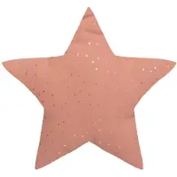 Atmosphera Coussin Enfant Oya Étoile Rose Terracotta