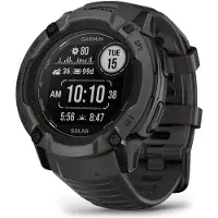 Garmin Instinct 2X Solar (50 mm, sans carte SIM)