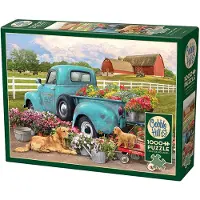 Cobble Hill Flower Truck, 1 000 pièces, Paysage
