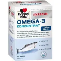 Queisser Pharma GmbH & Co. KG Doppelherz system OMEGA-3 CONCENTRATE, 60 capsules
