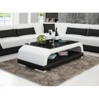 AEA Table basse Table de salon Tables en verre Designer Table d'appoint Nouveau CT9001