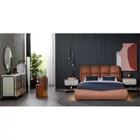 AEA Exklusives Schlafzimmer Set Bett Nachttische Schminktisch und Hocker