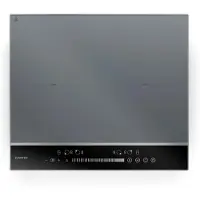 Klarstein DualTone Flex Plaque de Cuisson à Induction - 4 Zones, 7200 W,par Curseur, Thermoboost, Zones Flexibles, Minuterie, Cadre Aluminium Argent
