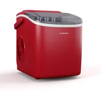 Klarstein Machine à Glaçons - 12kg/24h, 2 Tailles de Glaçons, Réservoir 1.3L,Tactile, Indicateurs LED, Portable, Idéale pour Fêtes/Rassemblements