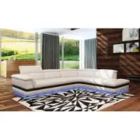 AEA Ledersofa Couch Wohnlandschaft Ecksofa Eck Garnitur Design Modern Sofa 5130
