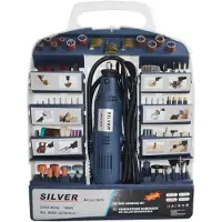 Silver Plastics GmbH & Co KG Silber Multi 160W Ponceuse multifonctions + accessoires