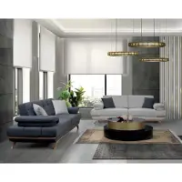 Xl Moebel Gmbh Verstellbares Big Sofa Set Grau Blau Polster Garnitur Couch Wohnzimmer 3+3