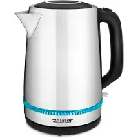 Zelmer ZCK7921 - 1,7 l - 2200 W - acier inoxydable - métal - indicateur de niveau d'eau - protection contre la surchauffe