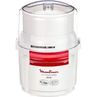 Moulinex AD5601 hachoir électrique 0,25 L 800 W Blanc, Rouge