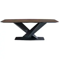 AEA Esstisch Braun Esszimmer Tische Modern Luxus Tisch Elegantes Design