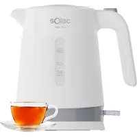 Solac Bouilloire KT5852 Acier inoxydable Plastique 2200 W 1 L