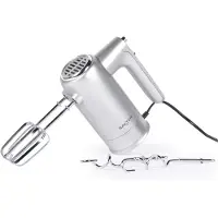 Salter EK5613BMMSVDE Aspen Easy-store Hand Mixer, Batteur, Argent