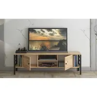 AEA TV Lowboard Medienboard Unterschrank Fernsehtisch Fernsehschrank Kommode Loft