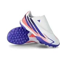Adidas Chaussures de salle F50 Hyperfast Club Velcro Turf Football pour Enfant