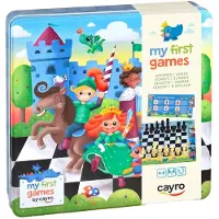 Geronimo Games My First Chess Board Game Argenté Enfants