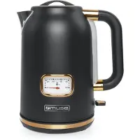 Muse Bouilloire sans fil 1.7l 2200w noir MS-030BC