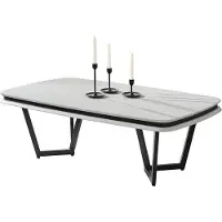 Xl Moebel Gmbh Couchtisch Weiß Modern Sofatisch Metalltisch Wohnzimmer Möbel Tische