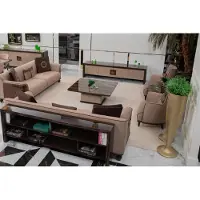 AEA Brauner Holz Couchtisch Edle Wohnzimmer Couchtische Kaffeetische