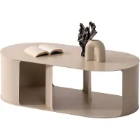 AEA Moderner Wohnzimmer Couchtisch Designer Halbrunder Kaffeetisch