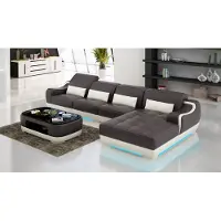 Xl Moebel Gmbh Ledersofa Couch Wohnlandschaft Ecksofa Eck Garnitur Design Modern Sofa mit USB