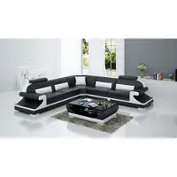 Xl Moebel Gmbh Ledersofa Couch Wohnlandschaft Ecksofa Eck Garnitur Design Modern Sofa G8021B