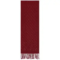 GUESS Jewels 65x180cm Jacquard Scarf Scarf Rouge Femme