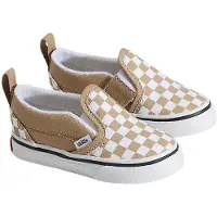 Vans Slip-on V Trainers Marron EU 26 Enfants