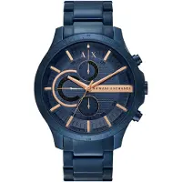 Giorgio Armani Exchange AX2430 Montre homme, boîtier en acier inoxydable, bracelet en métal