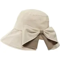 OEM Chapeau de soleil pour femmes, large bord, pliable, protection UV, idéal pour l'été, la plage, les voyages, les vacances, le jardinage. Casquette de protection contre le vent