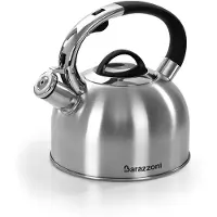 Barazzoni Bouilloire en acier inoxydable satiné
