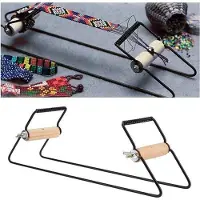 OEM Colliers faits à la main - En bois - En acier inoxydable - Harnais décoratifs - Pour travaux de couture - Décorations pour colliers - Marron, argent, or.